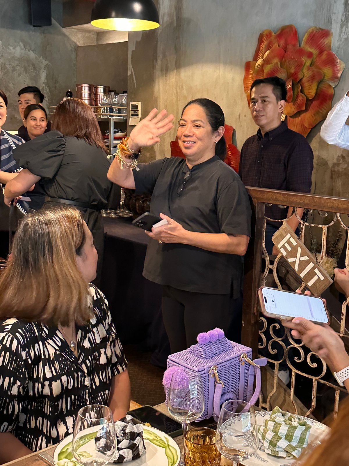 Grace Park’s chef Margarita Fores.