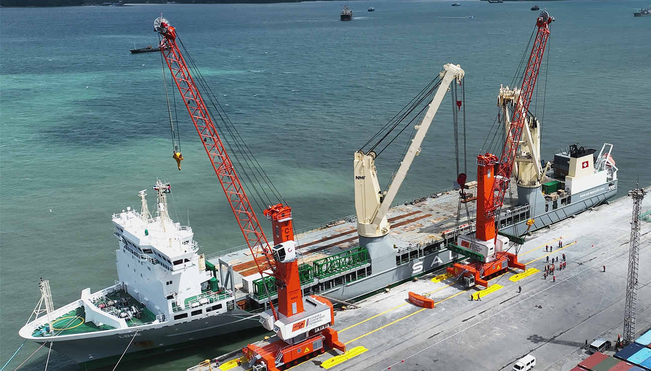 Modern equipment enhances Visayas Container Terminals’ operational capability