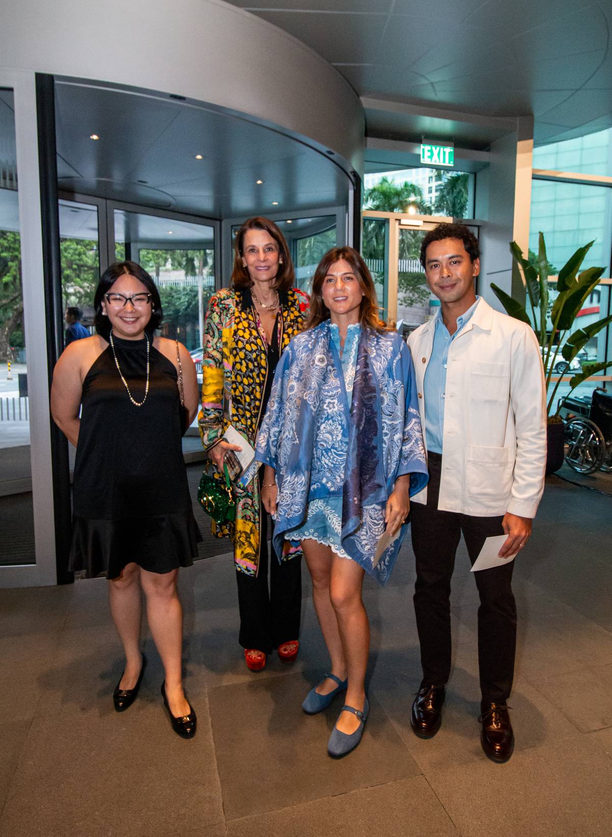 Monica Tiosejo, Bea Zobel Jr., Paloma Urquijo and Miguel Cortez Hernandez.