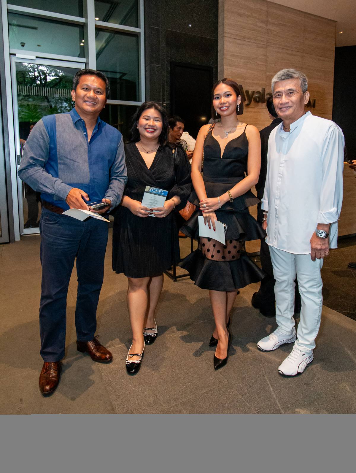 Atty. Ruel Canobas, Bighani Canobas, Atty. Binibini Canobas and Kenneth Esguerra.