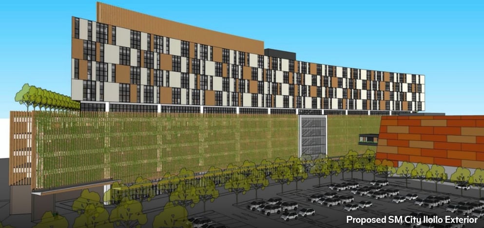 SM City Iloilo Carpark Building Render
