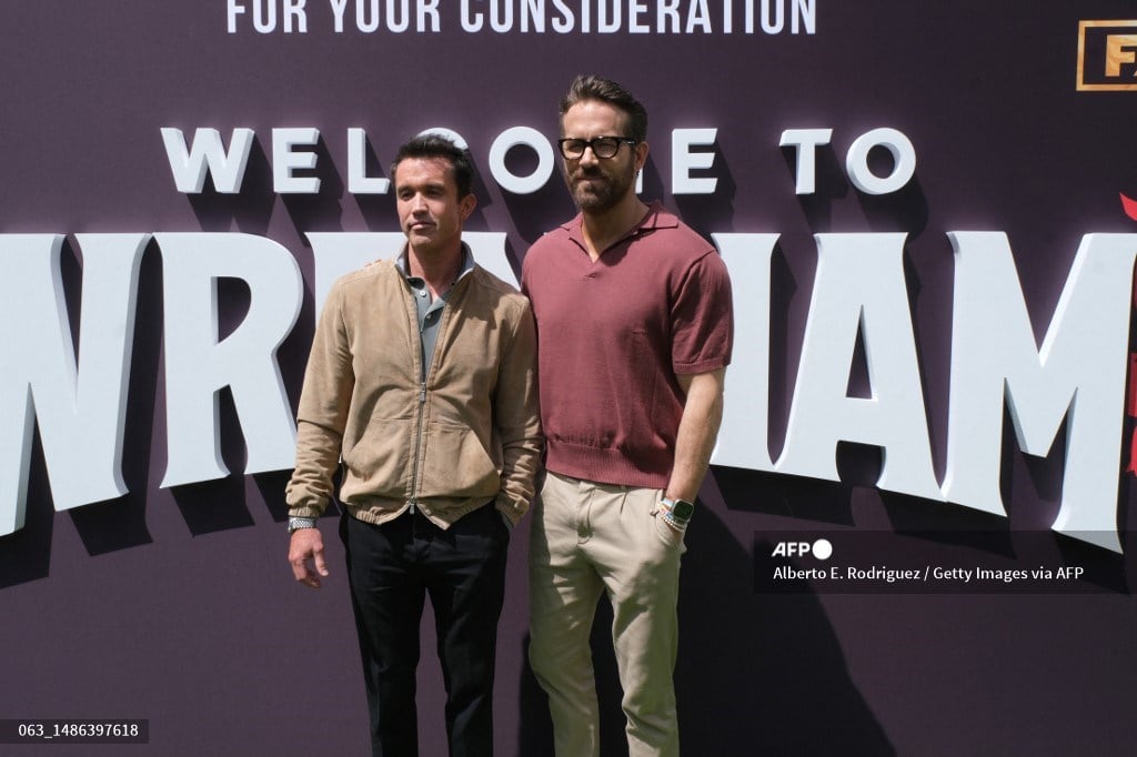 LOS ANGELES, CALIFORNIA - APRIL 29: Ryan Reynolds and Rob McElhenney attend the FYC Red Carpet For FX's "Welcome To Wrexham" at The Television Academy on April 29, 2023 in Los Angeles, California. Alberto E. Rodriguez/Getty Images/AFP
Alberto E. Rodriguez / GETTY IMAGES NORTH AMERICA / Getty Images via AFP