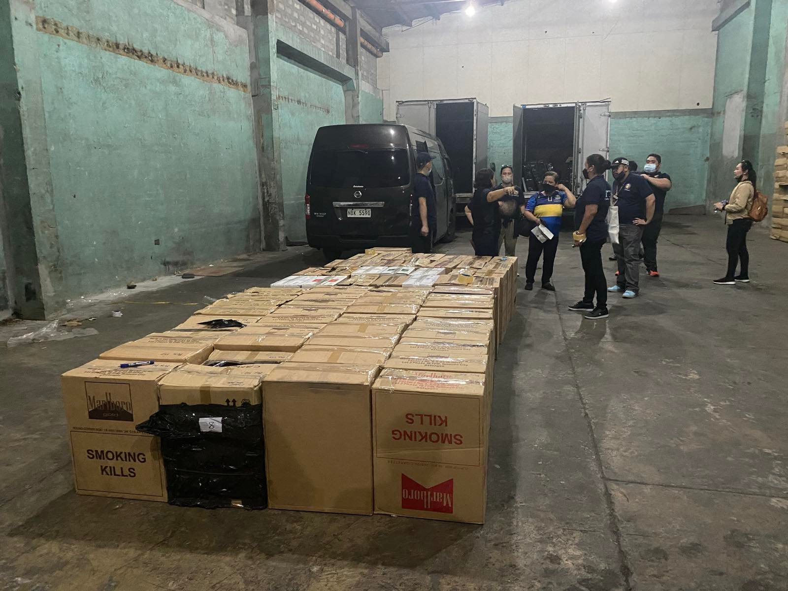 BoC seizes P143M worth of smuggled cigarettes