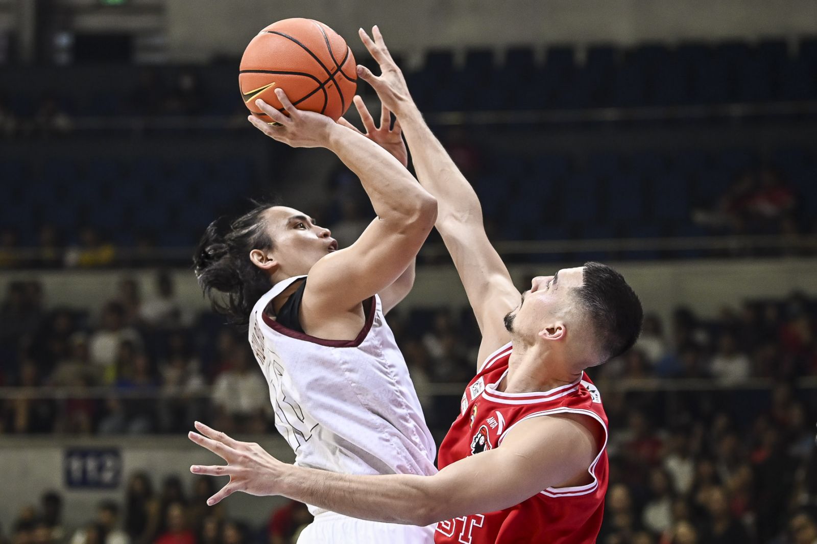 JD Cagulangan shows the way as UP notches its second win at the expense of UE, 81-71, in the UAAP Season 87 men’s basketball tournament.
