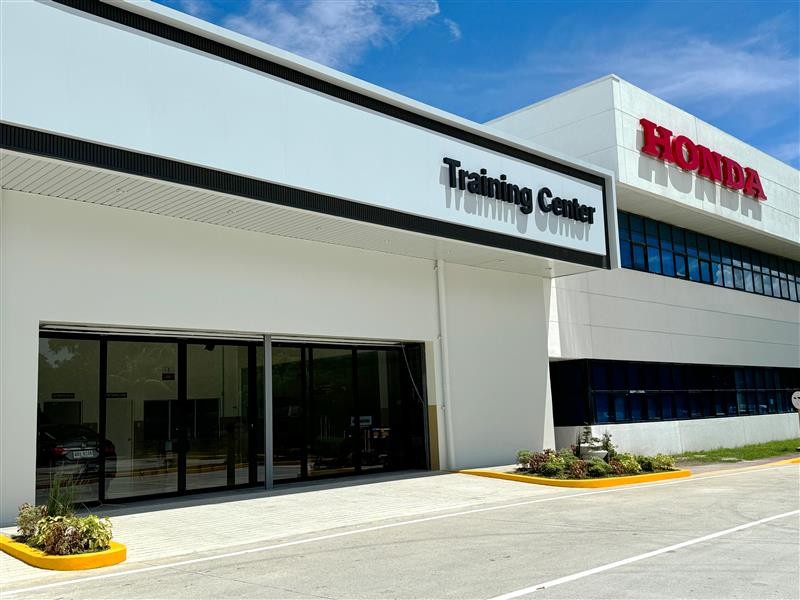 A SPANKING new training center and parts warehouse.