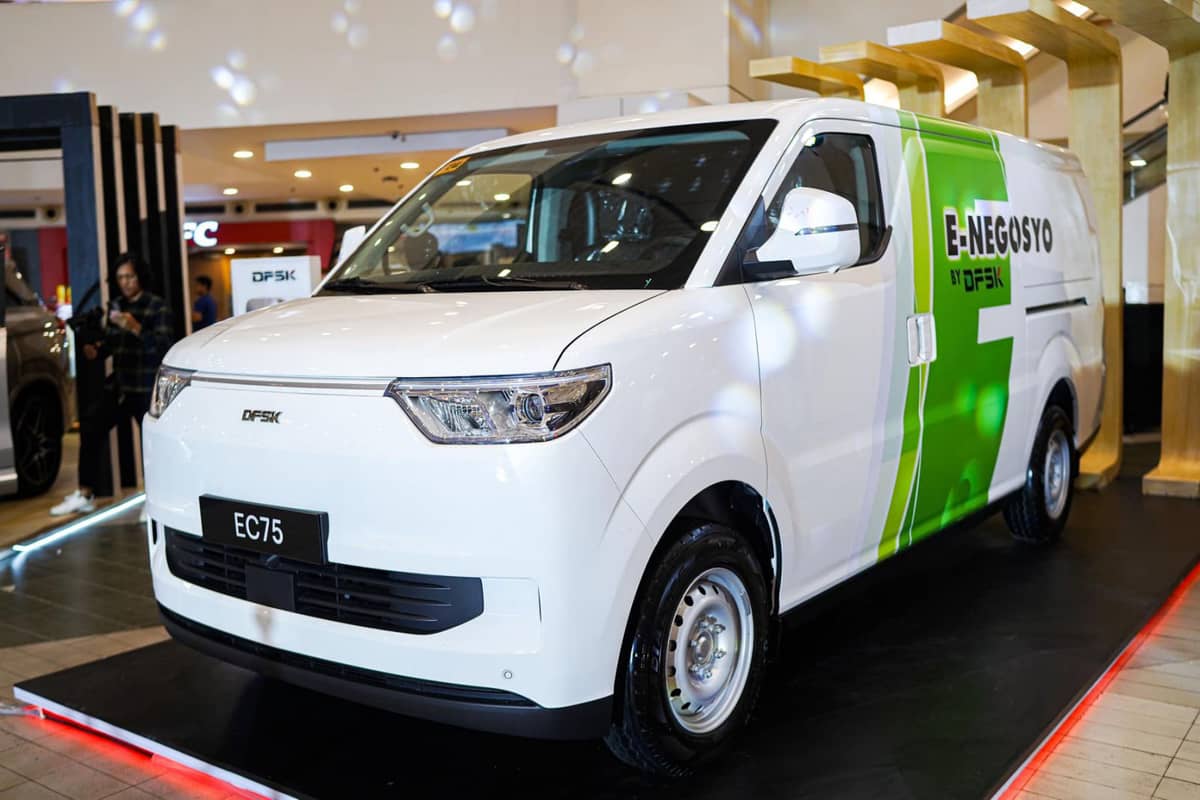THE EC 75 is DFSK’s entry to the van segment.