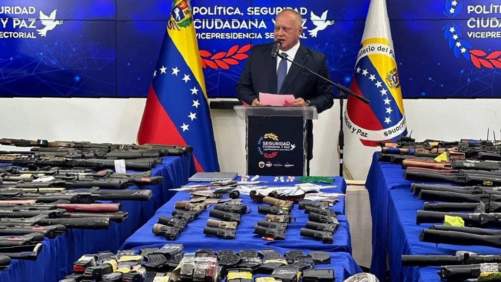 Venezuela’s Interior Minister Diosdado Cabello