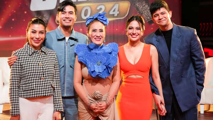 Lani Misalucha, Christian Bautista, Ai-Ai de las Alas, Julie Anne San Jose and Rayver Cruz.