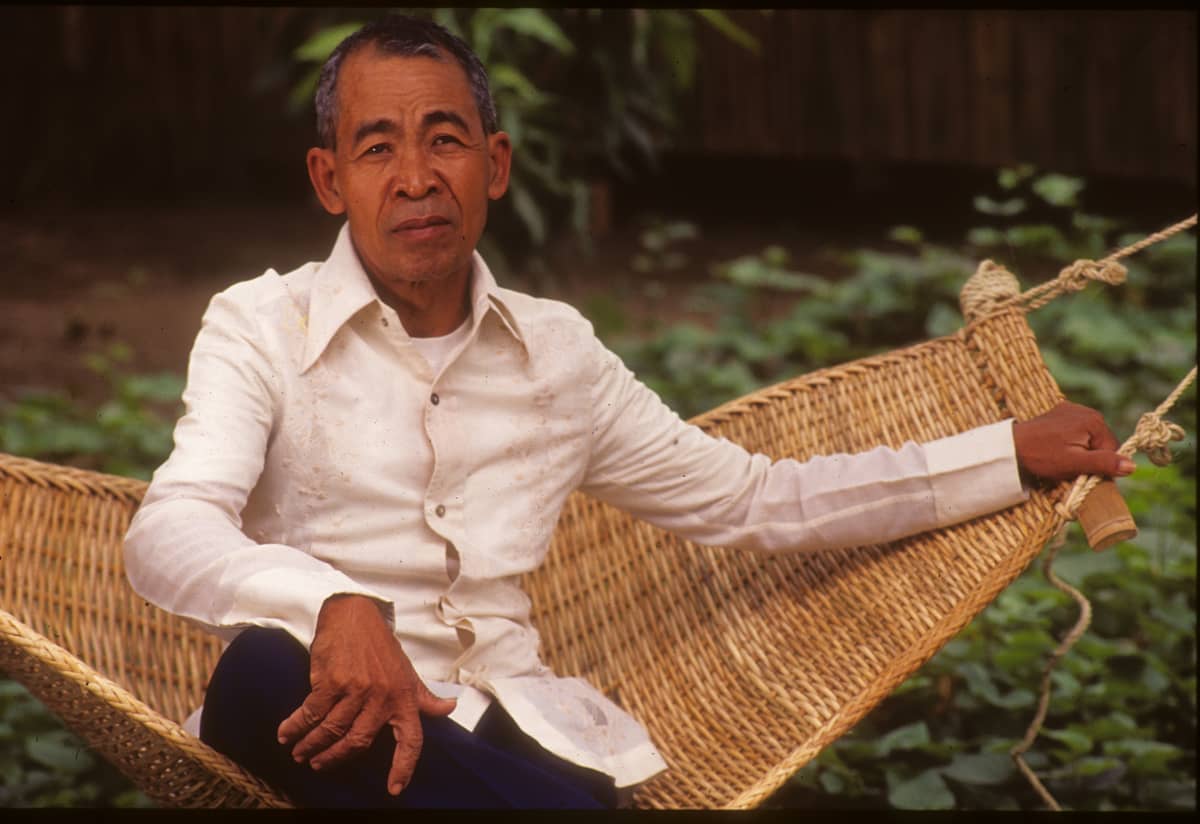 Panay Bukidnon epic chanter and storyteller Federico Caballero is known to chant 10 sugidanon or epics.