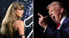 Trump takes shots at Taylor Swift: 'She gets booed out of the stadium!'
