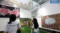 Local talent shines: vibrant artworks on display at SM City Masinag