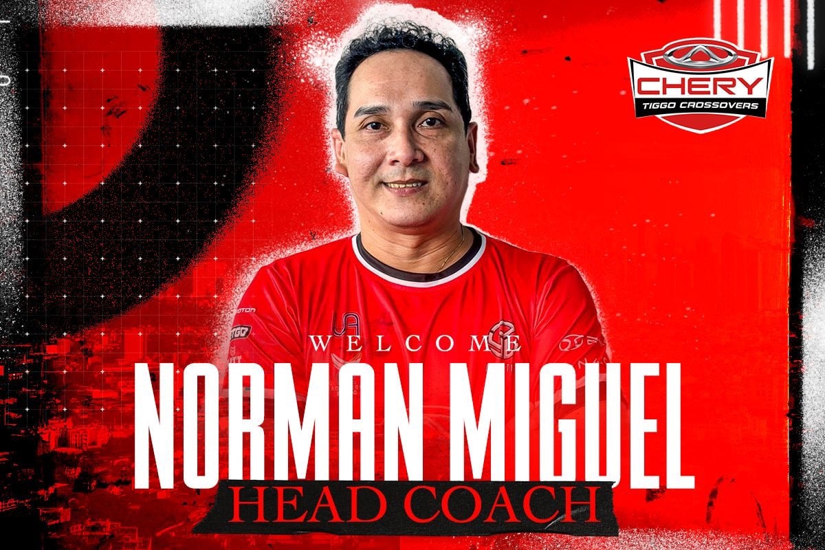 Miguel takes over as Chery Tiggo coach