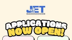 Applications for 2025 JET Programme now open