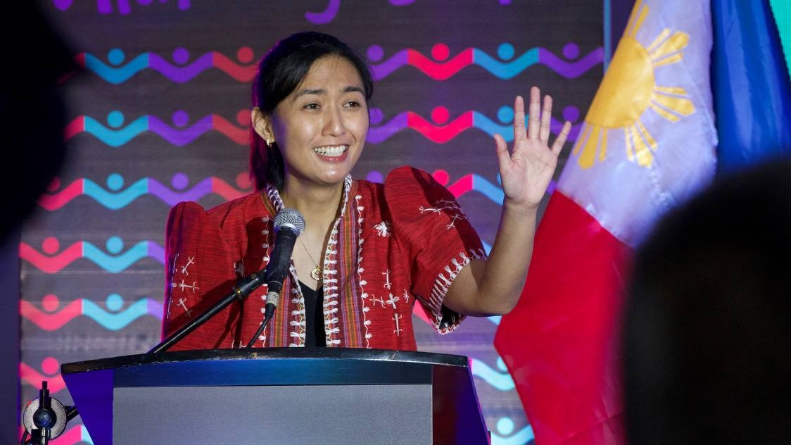 Akbayan President Rafaela David