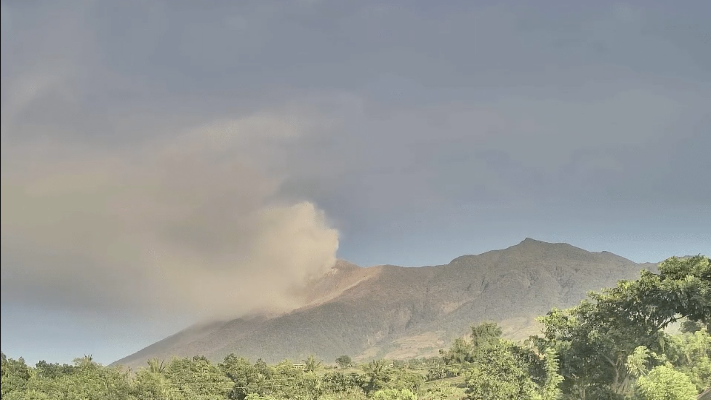 Kanlaon Volcano in Negros Island