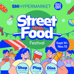 SM Hypermarket launches Ultimate Street Food Party