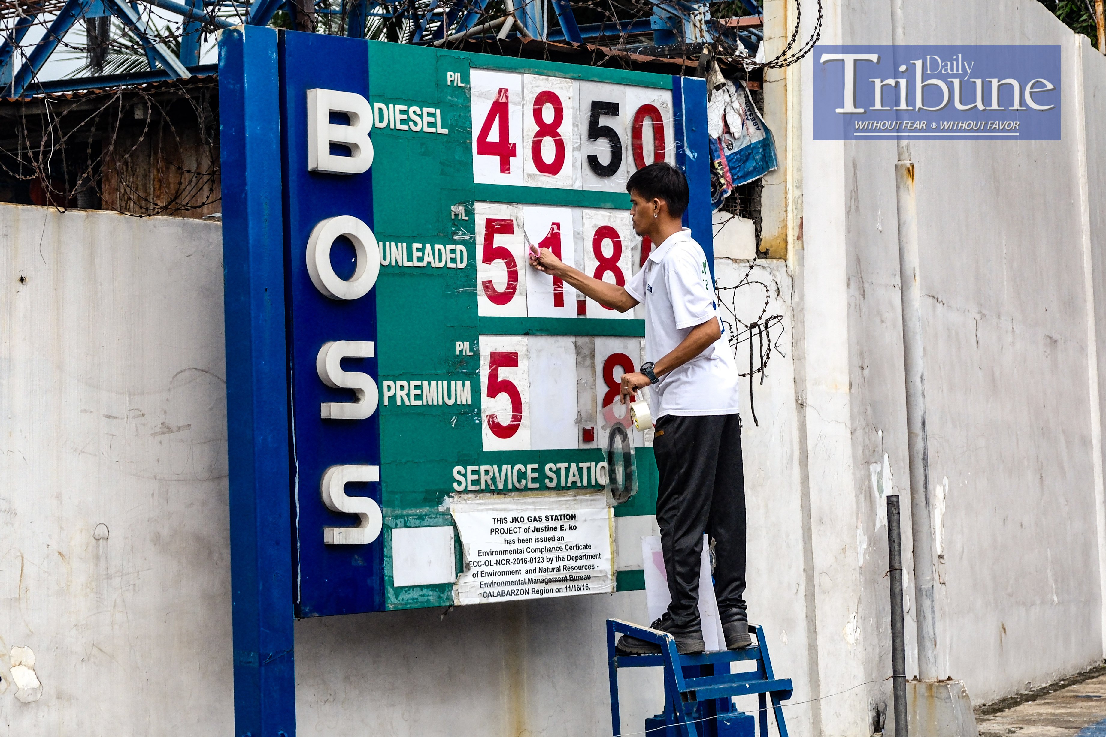 Nearly P9/L diesel rollback likely as oil markets retreat