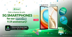 Smart App users can win 5G smartphones during this promo