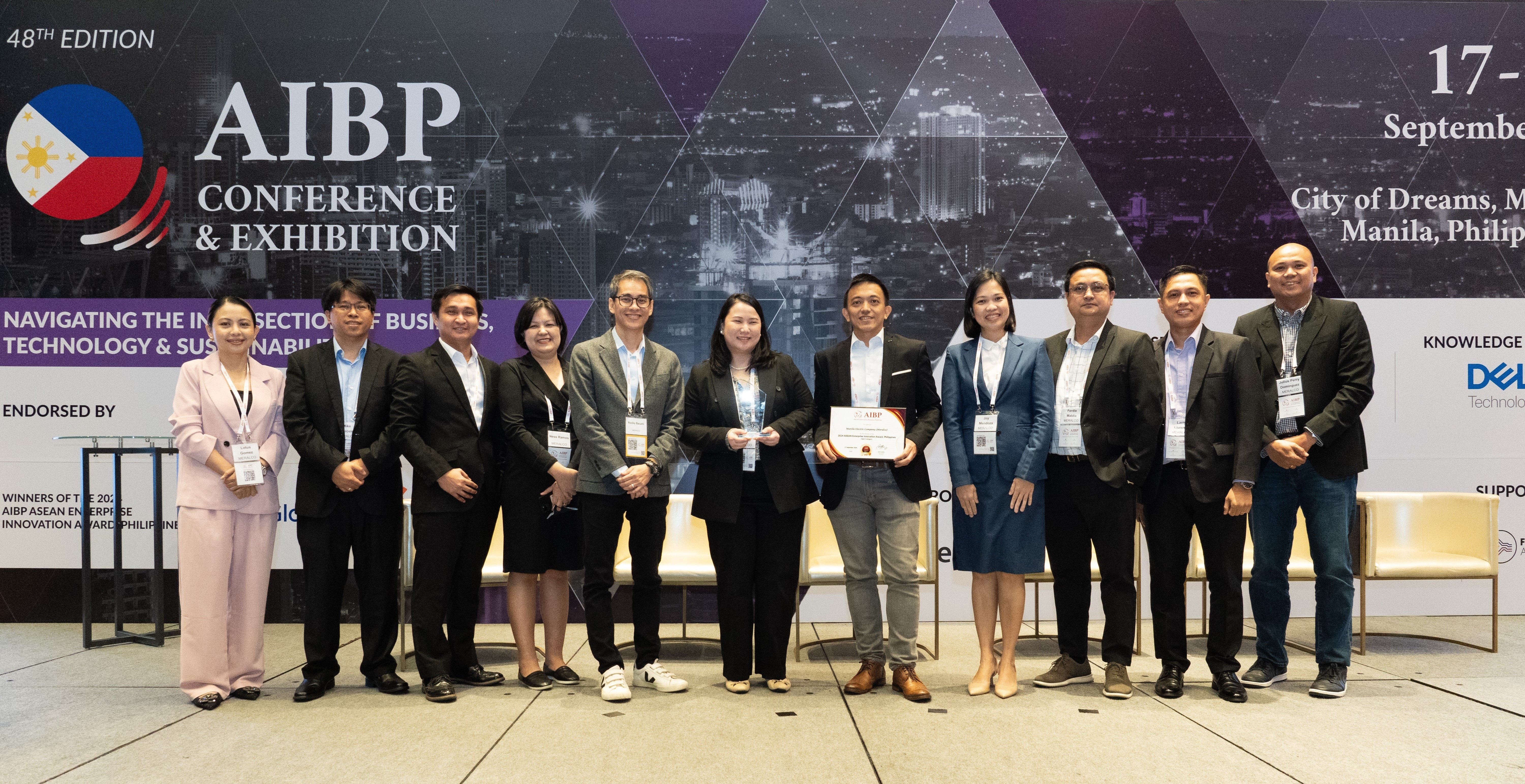 Meralco bags 2024 ASEAN Enterprise Innovation Award