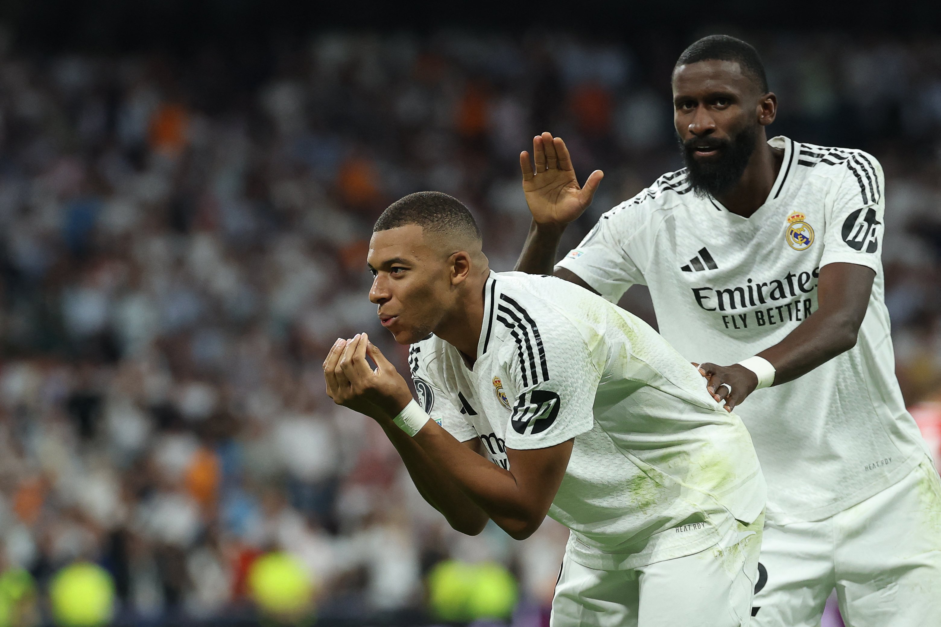 KYLIAN KILLS IT: Mbappe sizzles in Champions League debut
