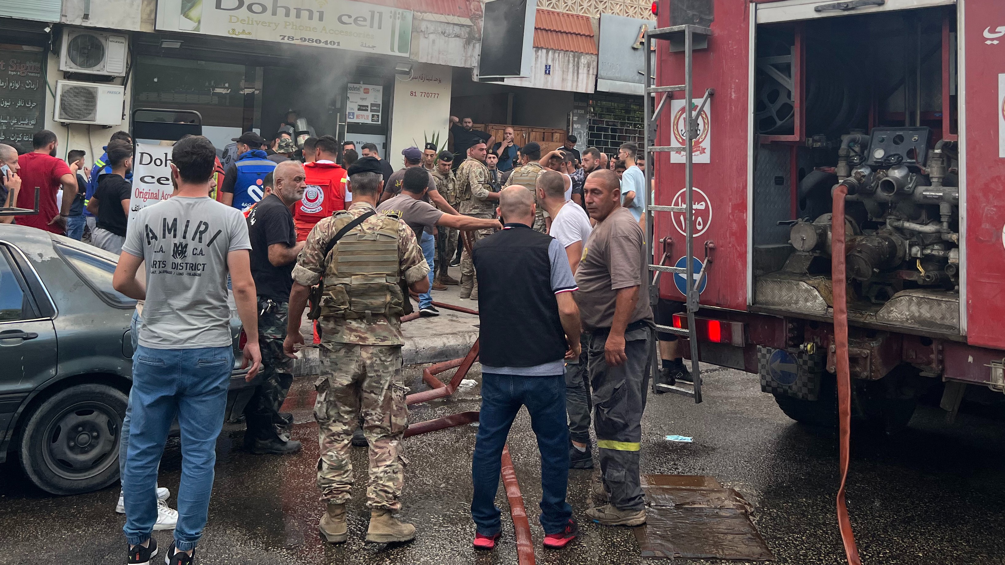 New wave of explosions in Lebanon kills three, wounds over 100  