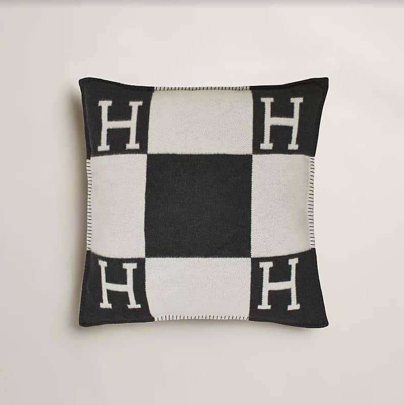 Hermes Avalon pillow.