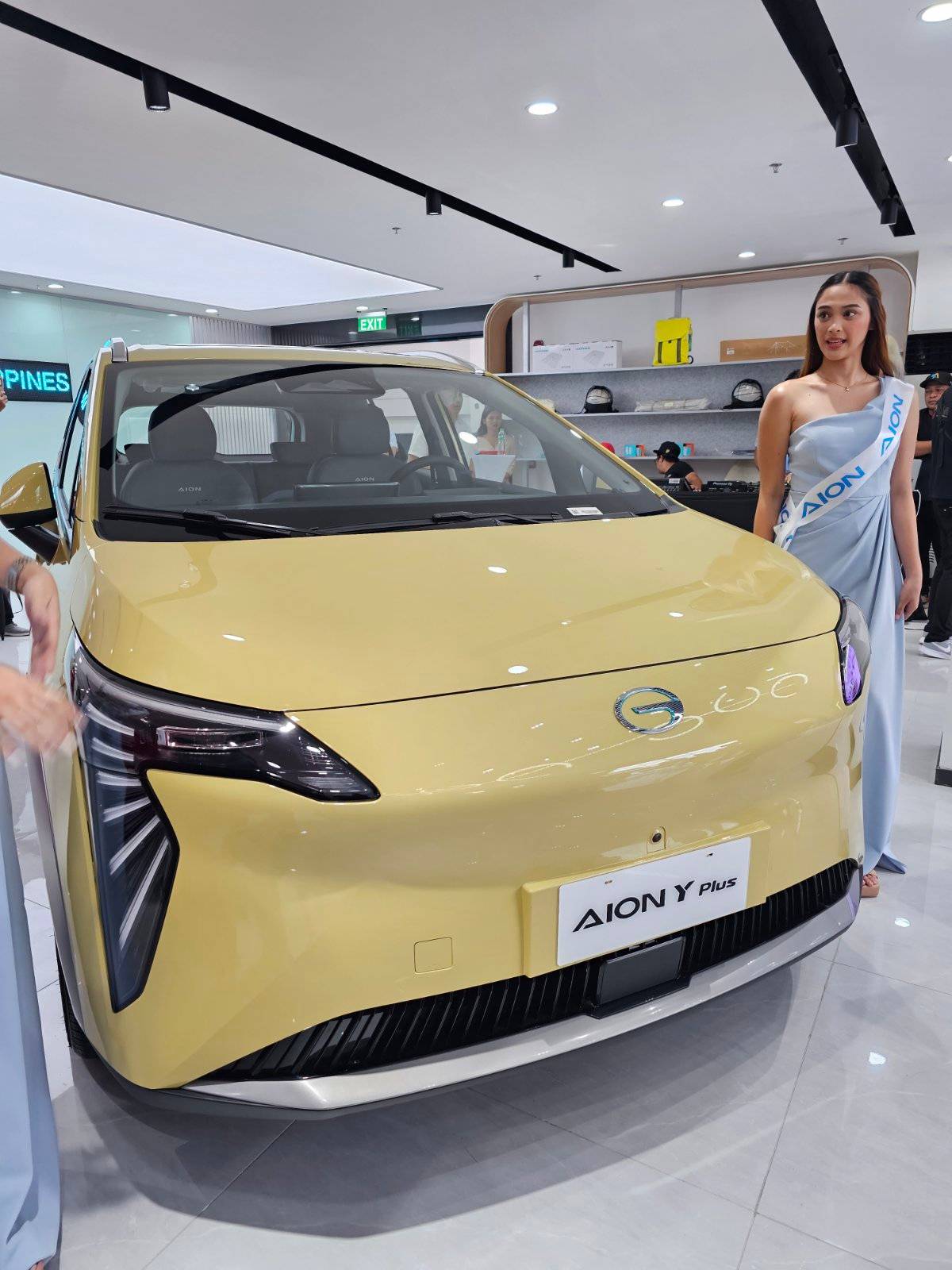 THE AION Y Plus Elite has a tag price of P1.498 million.