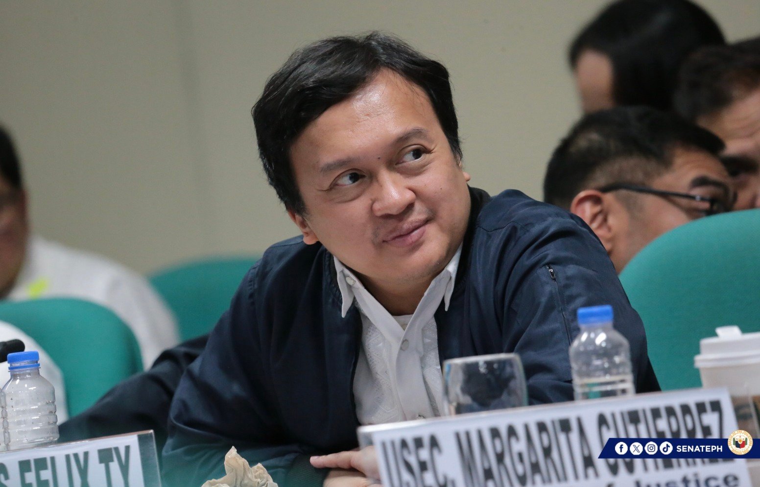Justice Undersecretary Nicholas Ty