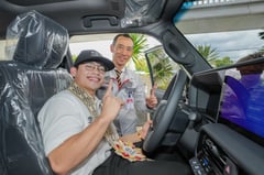 Twirling, tumbling Yulo gets a Land Cruiser Prado