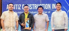 Aboitiz Construction honored for key role in TESDA Region 10 TVET program