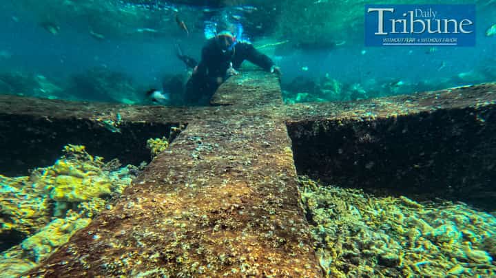 SUNKEN CEMETERY THROUGH SNORKELING