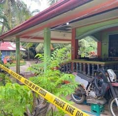 LOOK: The Gacott family residence in Barangay Cambian, Agutaya municipality, northern Palawan. Emmanuel Gacott, a municipal election officer, and his wife Frenie, were found dead in this house early Saturday morning.