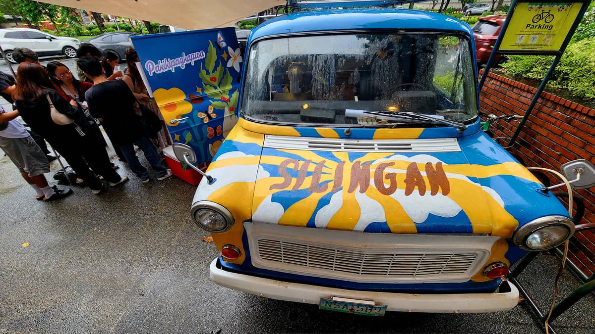 The Courageous Hope Van of Silingan Café.