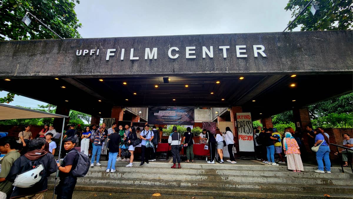 The opening of 12th Active Vista Human Rights Festival at University of the Philippines Diliman.