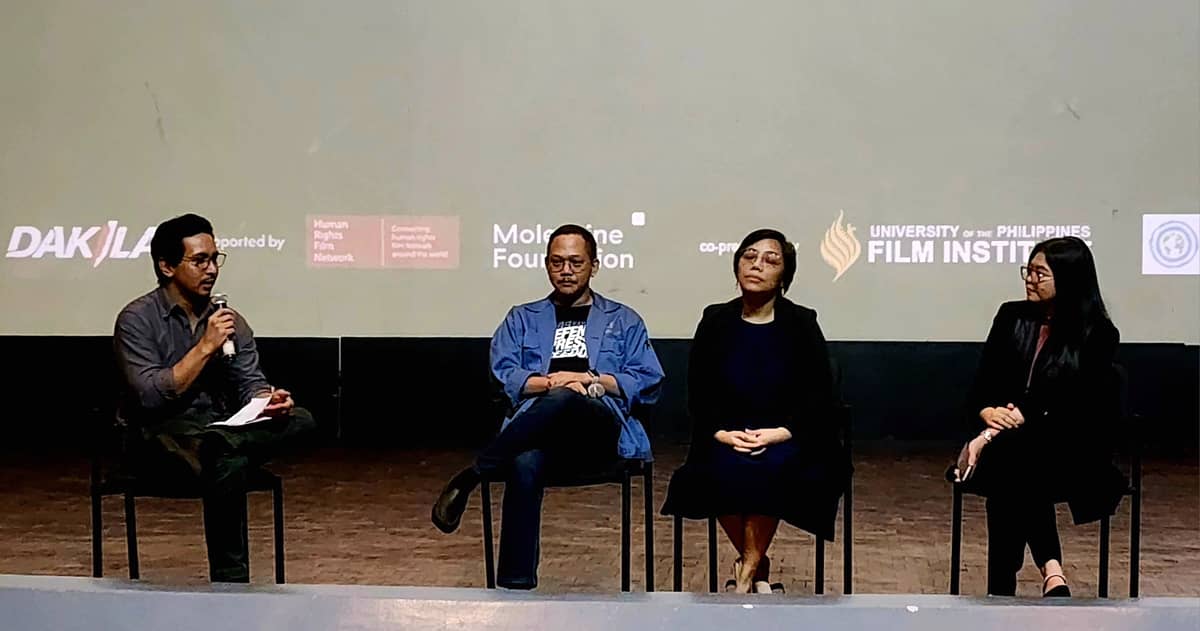 Talkback after the screening of ‘The Editorial Office’ with journalists and human rights advocates.