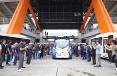 Self-driving buses now ply in Clark
