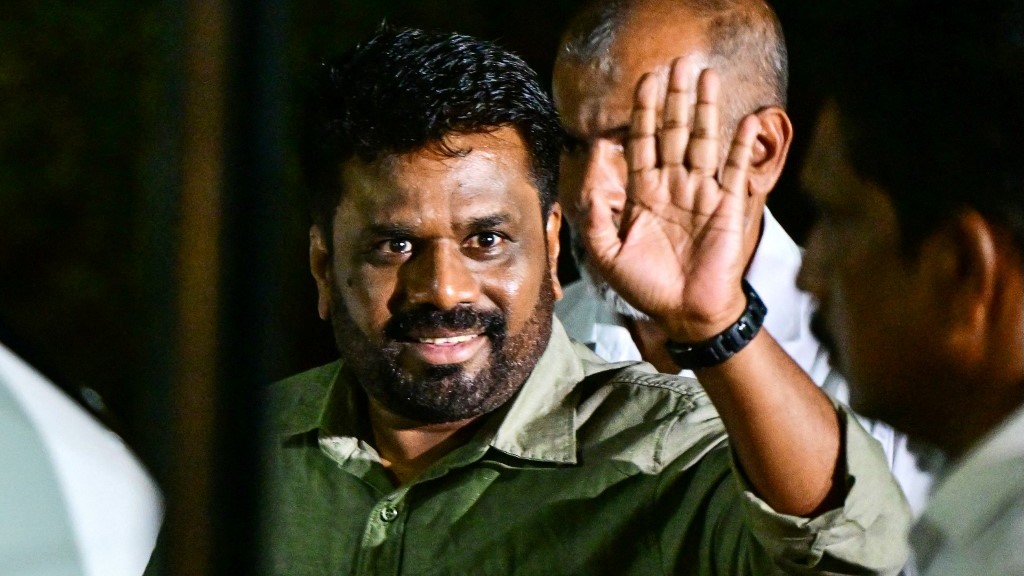 New Marxist president vows to 'rewrite Sri Lankan history'