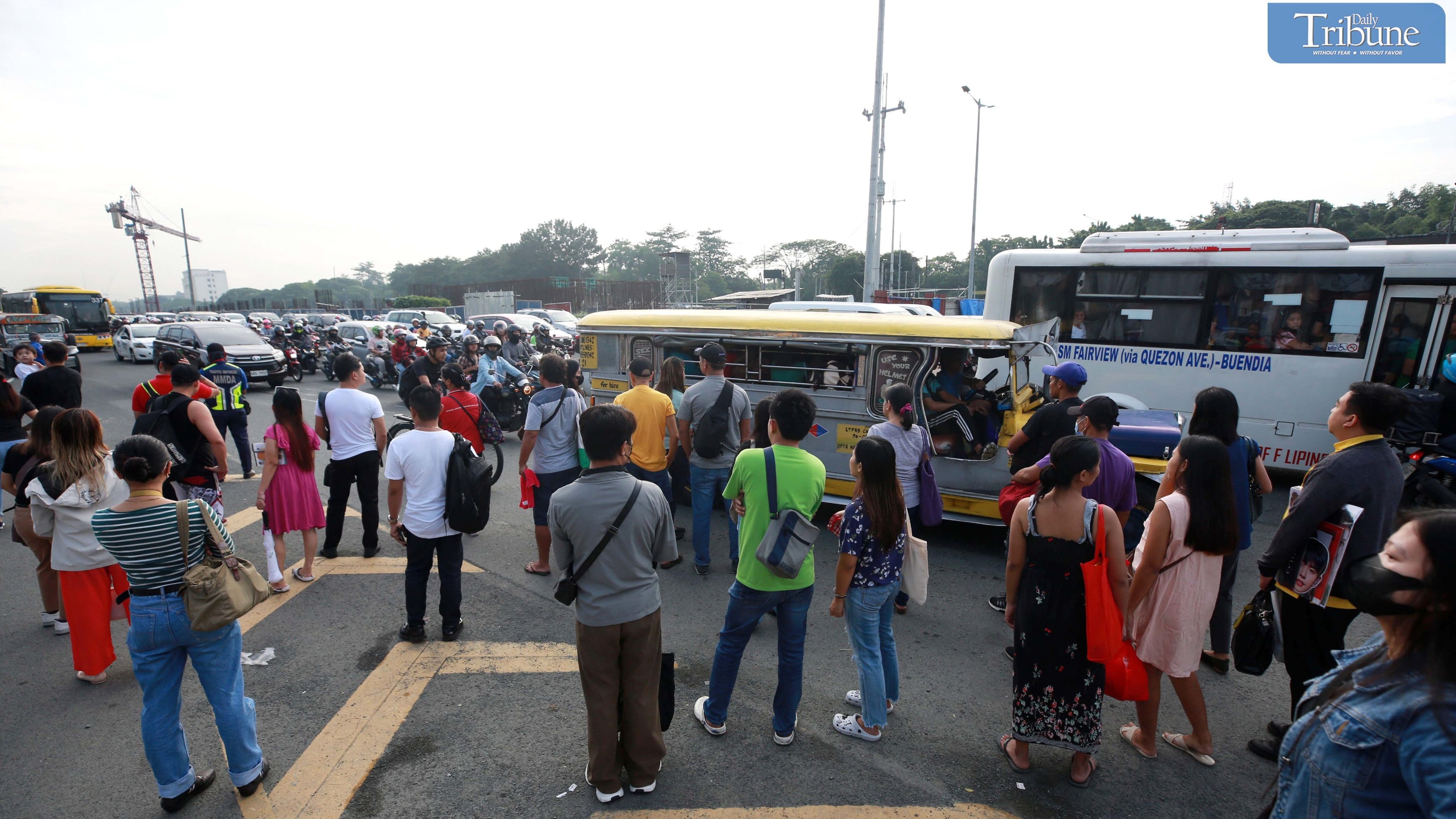 Stranded commuters