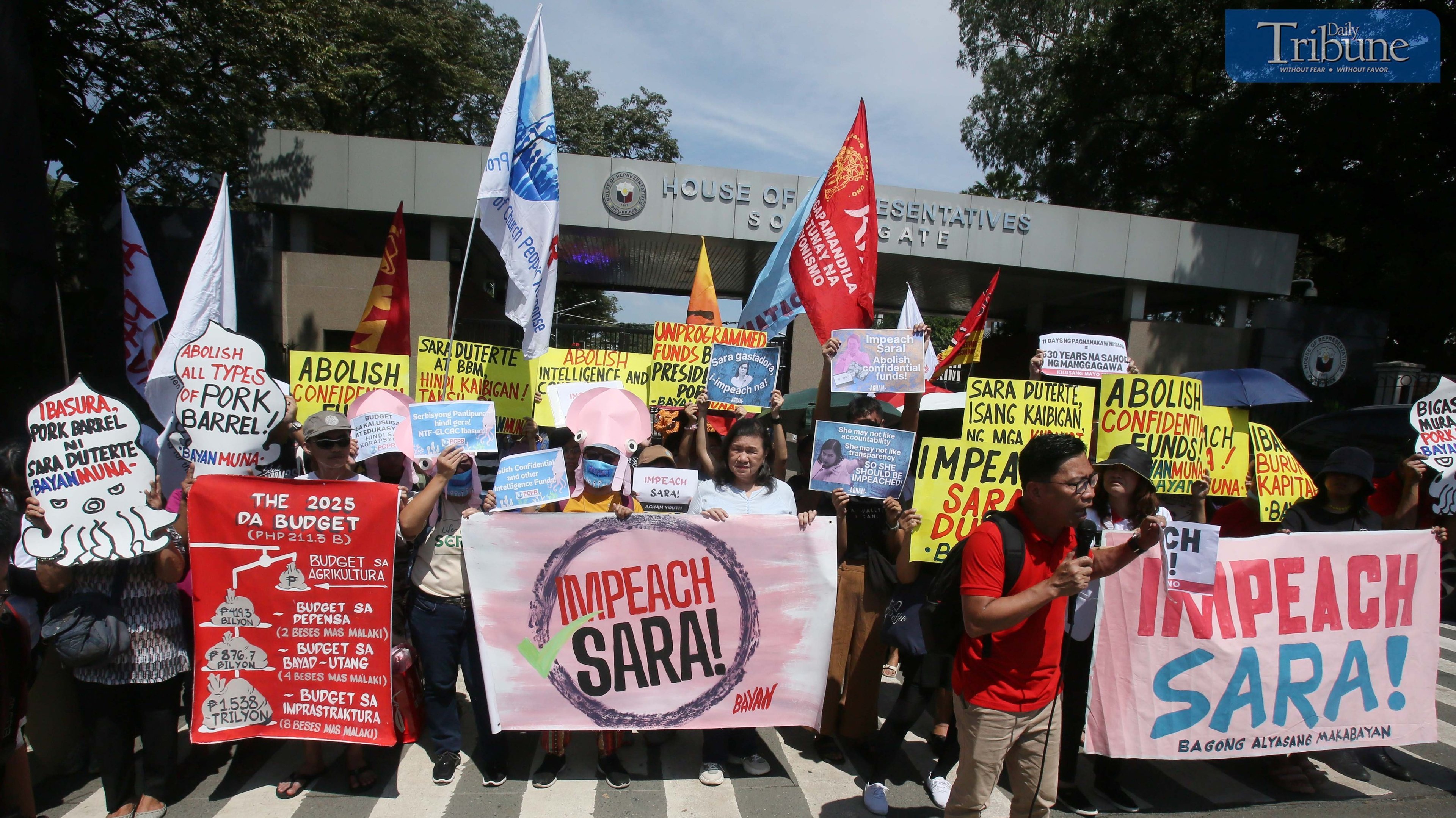 Calls to impeach VP Duterte over confidential funds