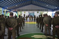 Activation ceremony for 2 PA reserve companies