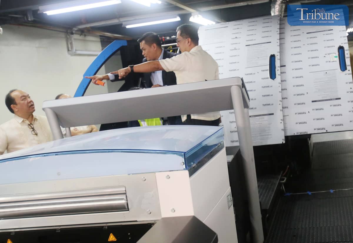 Ballot printing machines