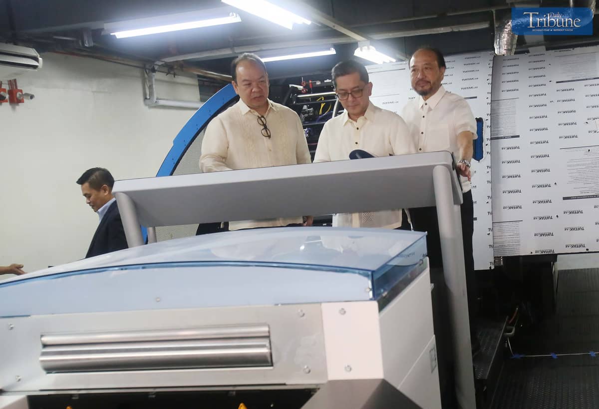 Ballot printing machines