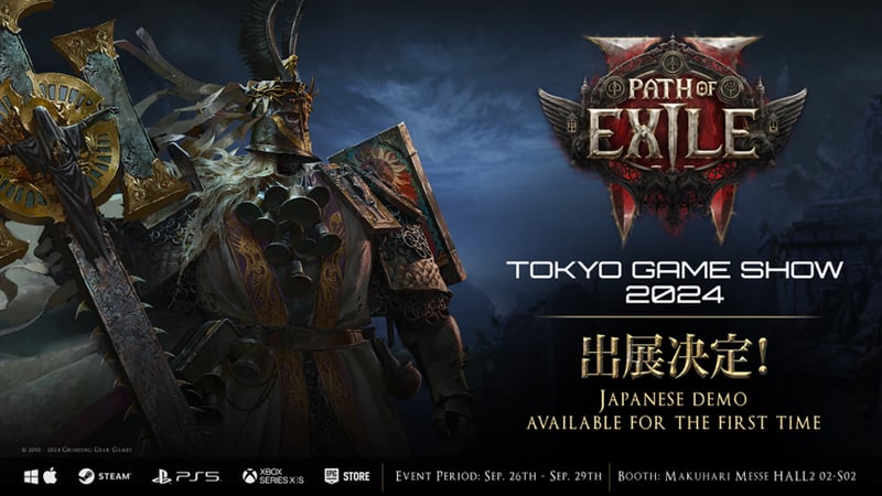Path of Exile 2 goes on demo at Tokyo Game Show