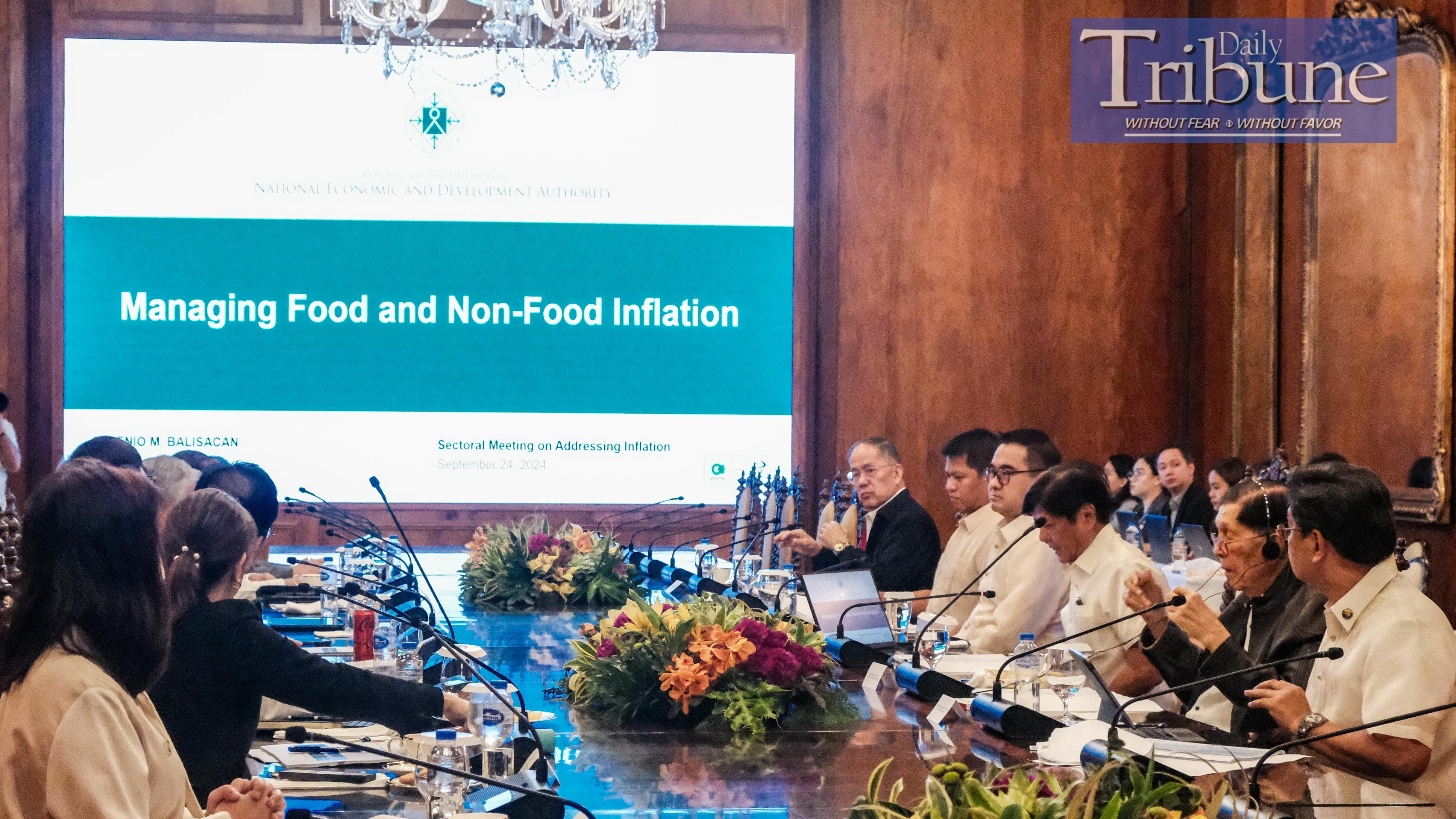 Marcos presides over sectoral meeting on managing food and non-food inflation