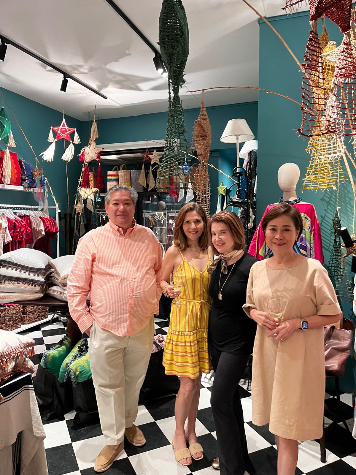 Jonathan Matti, Ann Marie Saguil, Maripi Muscat and Bernadine Siy.