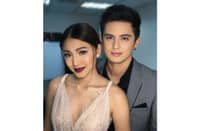 Nadine Lustre and James Reid.