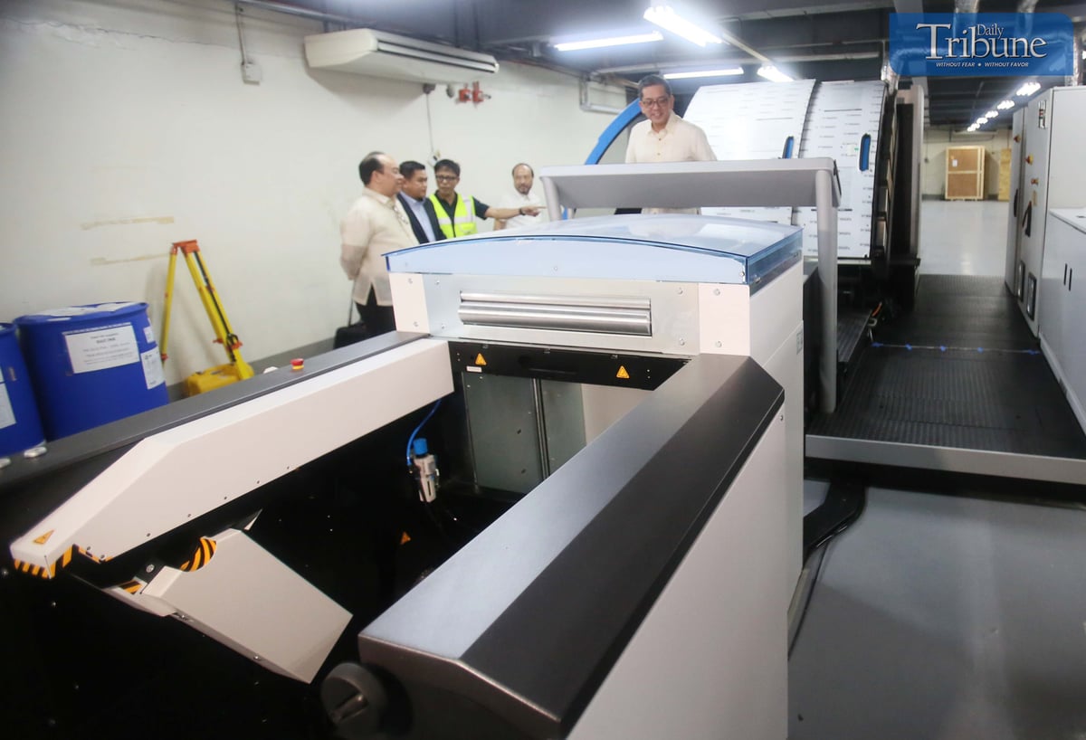 Ballot printing machines