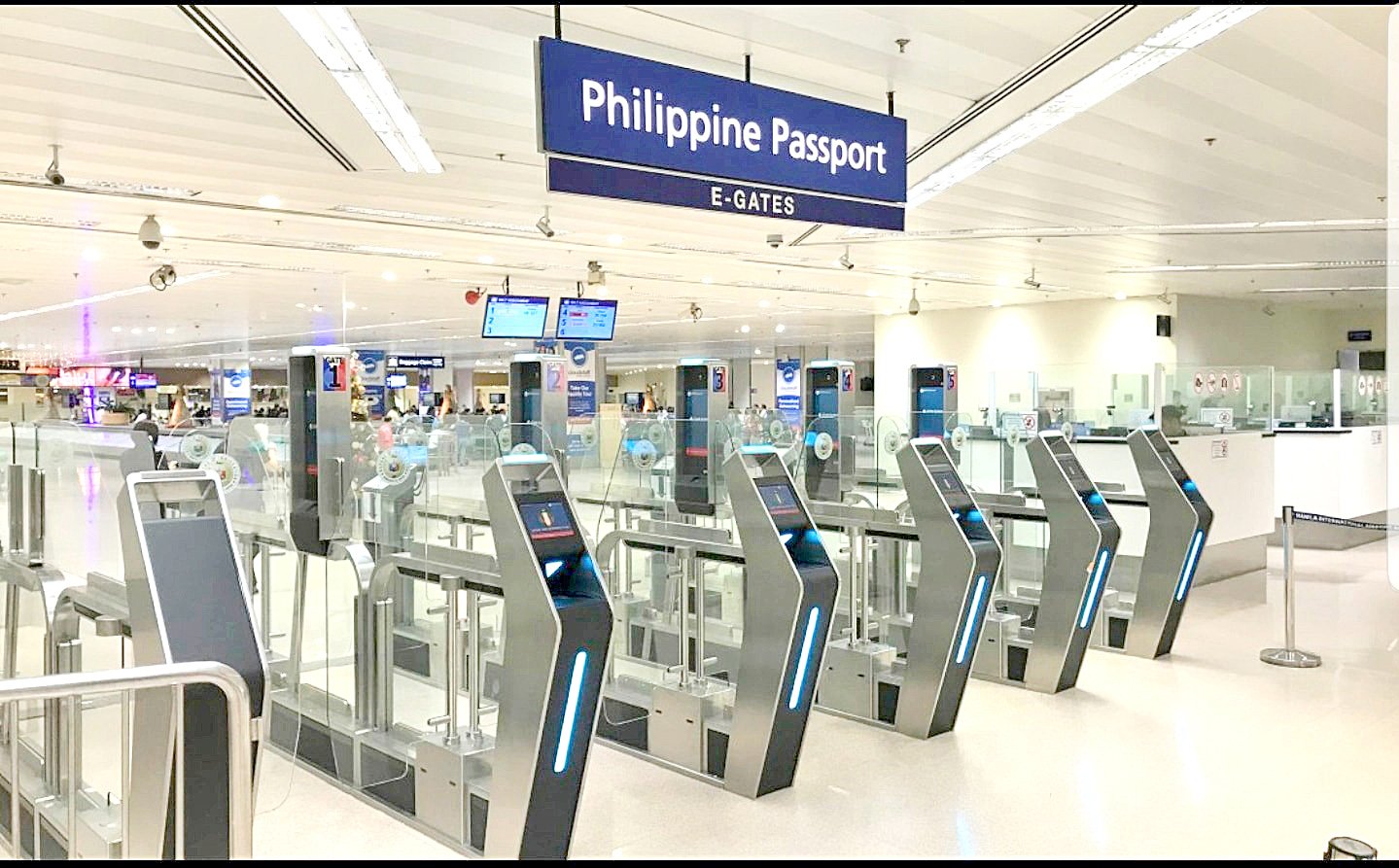 More airports to get biometric e-gates 