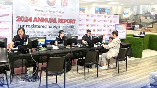 FOREIGNERS staying for a long time in the Philippines are required to submit themselves to the Bureau of Immigration to update their respective status.