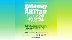 Araneta City's Gateway Art Fair returns this weekend, bigger and better in its third year!